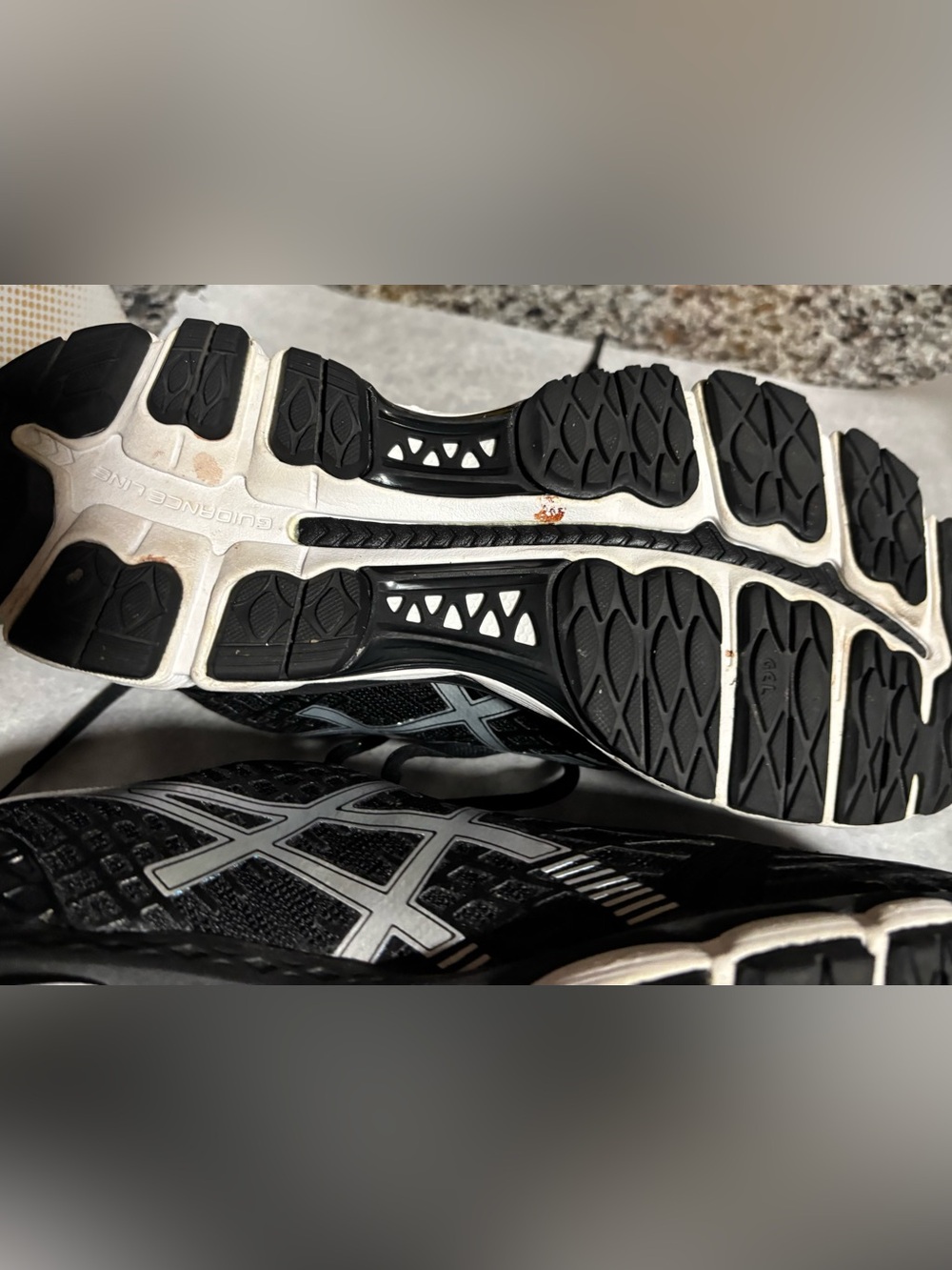 ASICS Women’s Gel-Nimbus Running Shoes — Black with Silver Accents - Picture 9 of 11